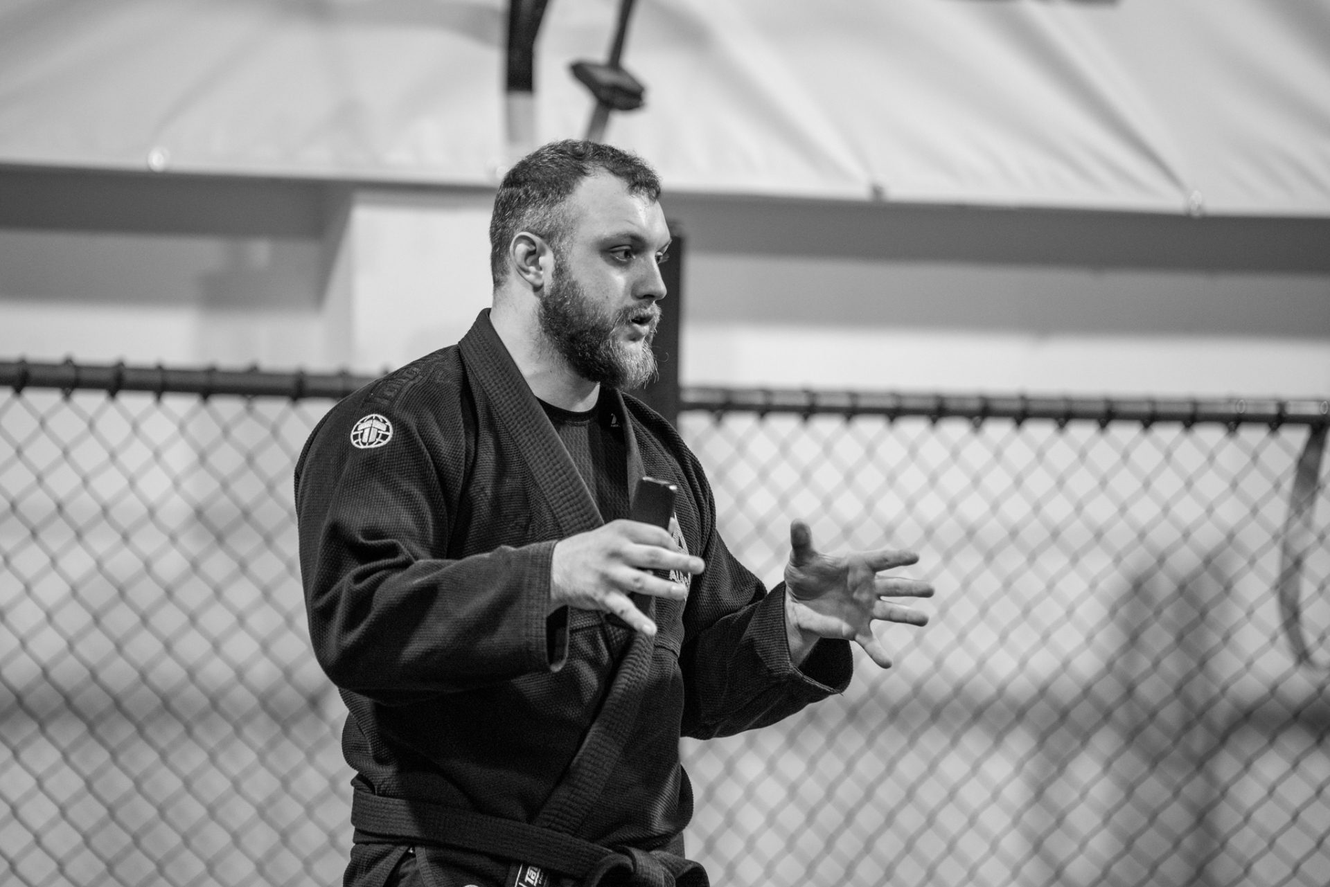 Coach Tristan demonstrating