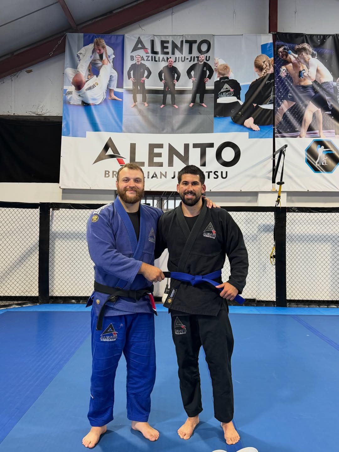 Belt promotion at Alento BJJ